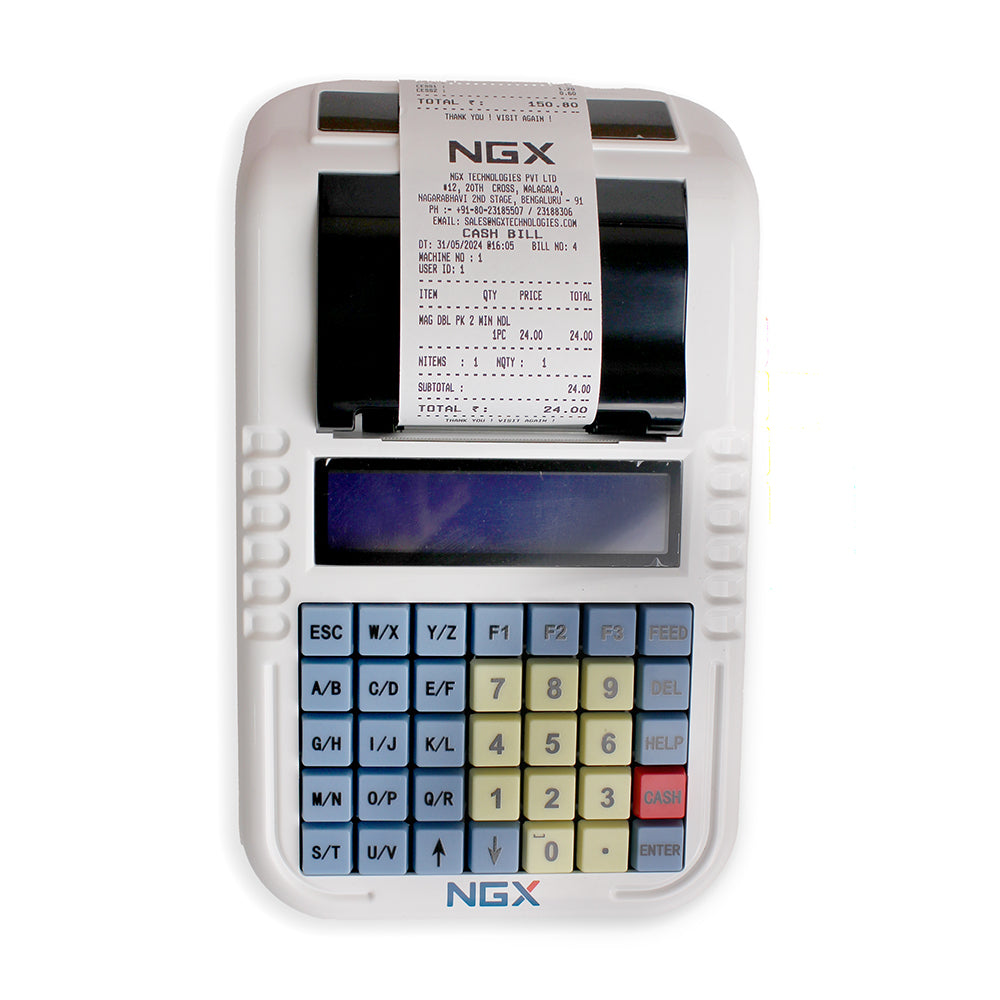 NBP100 Billing Machine angle view